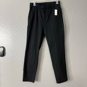 Gap Womens Mid Rise BiStretch Slim Pants, Black, 4